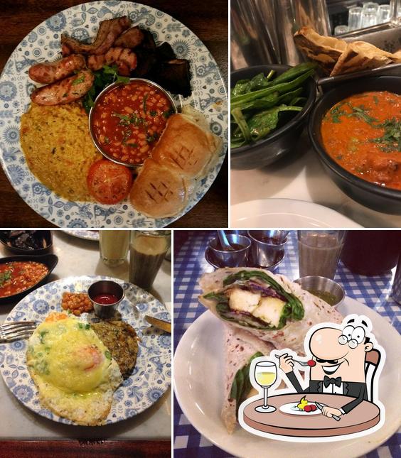 Food at Dishoom King's Cross