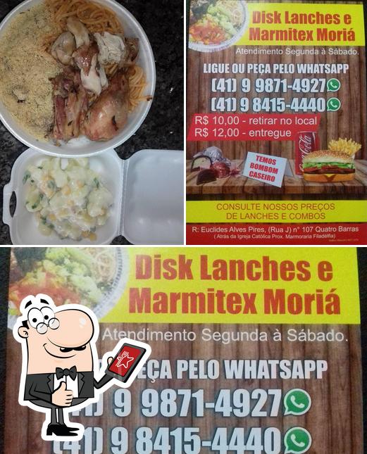 Look at the photo of Disk Lanches e Marmitex Moriá