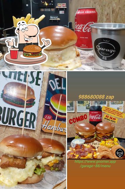 Experimente um hambúrguer no Garage 88 Burger