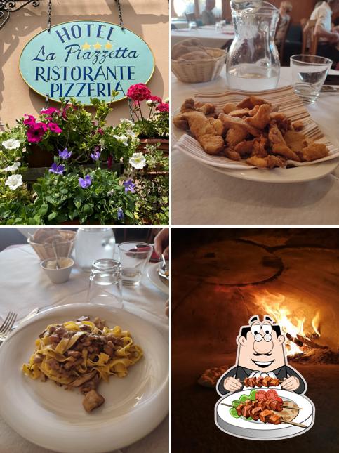 Cibo al La Piazzetta Hotel Ristorante Pizzeria