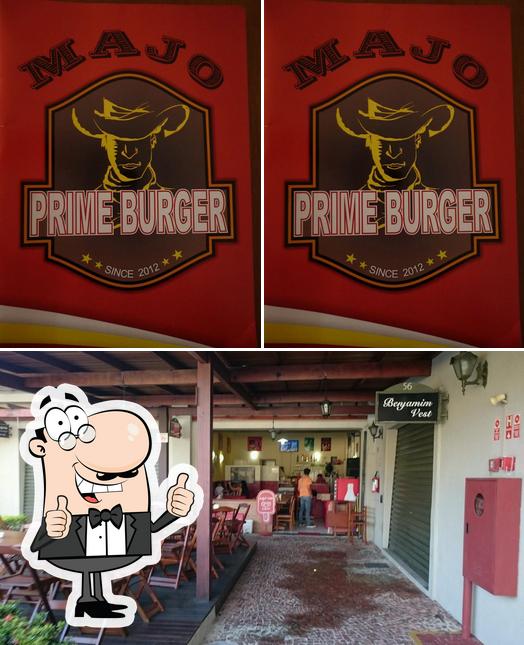 Look at this image of MAJO Prime Burger