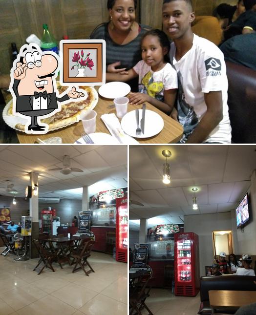 O interior do Oba Oba Pizzaria Piam: Rodízio de Pizza, Calzone, Milk-Shake, Belford Roxo RJ