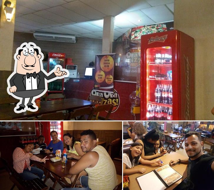 Veja imagens do interior do Oba Oba Pizzaria Piam: Rodízio de Pizza, Calzone, Milk-Shake, Belford Roxo RJ