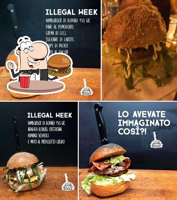 Prenditi un hamburger a Parini Illegal Burger