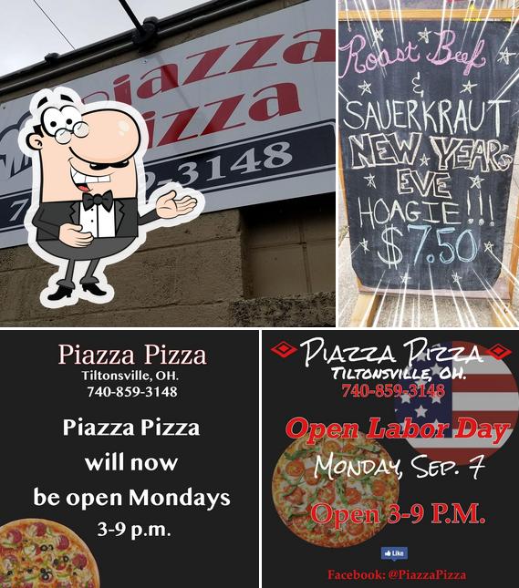 Piazza Pizza in Tiltonsville Restaurant menu and reviews