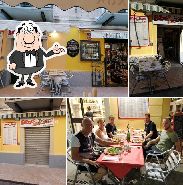 Gli interni di Pizza And Coffee