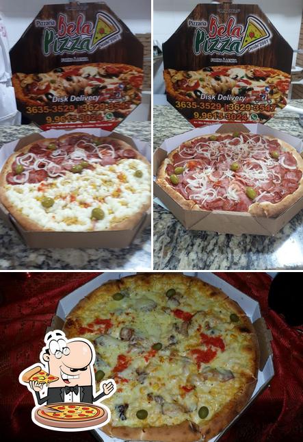 Peça pizza no Pizzaria Bela Pizza Jd América