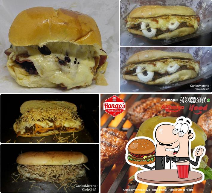 Delicie-se com um hambúrguer no Rango's Food Truck - HAMBÚRGUERIA E PIZZARIA