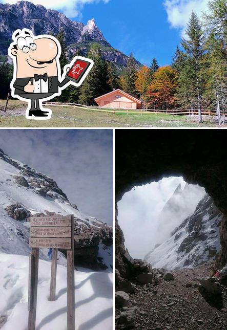 Gli esterni di Rifugio Italo Lunelli