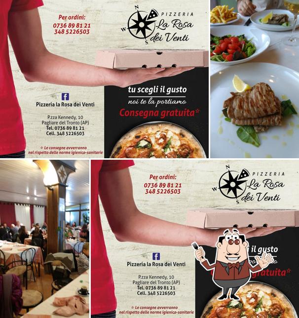 Platti al Pizzeria Ristorante Rosa Dei Venti
