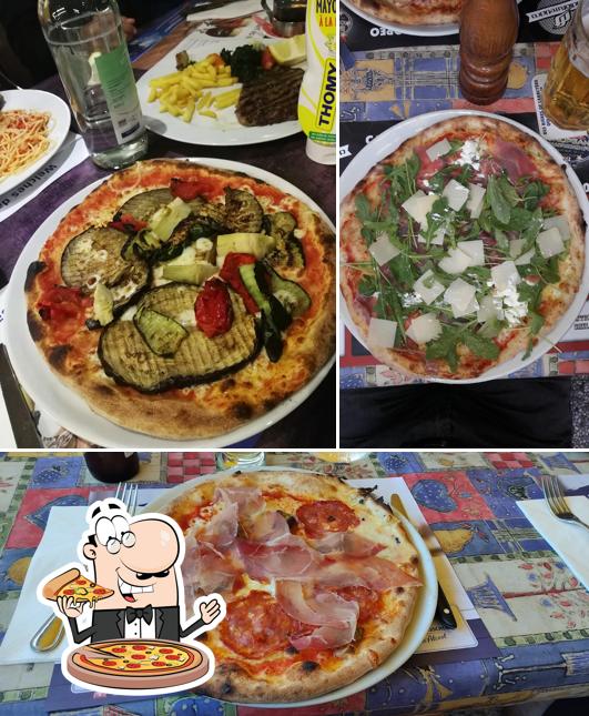 Kostet eine Pizza bei Ristorante Robinia