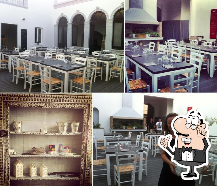 Gli interni di Tegamino Bianco