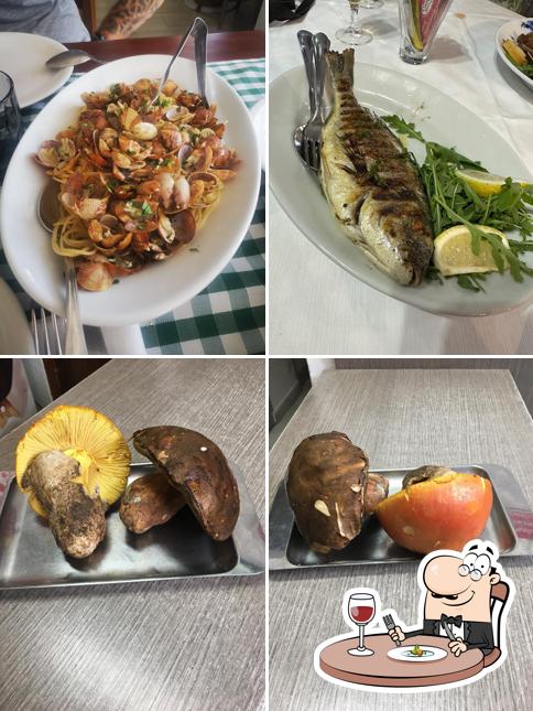 Cibo al Villa Roma