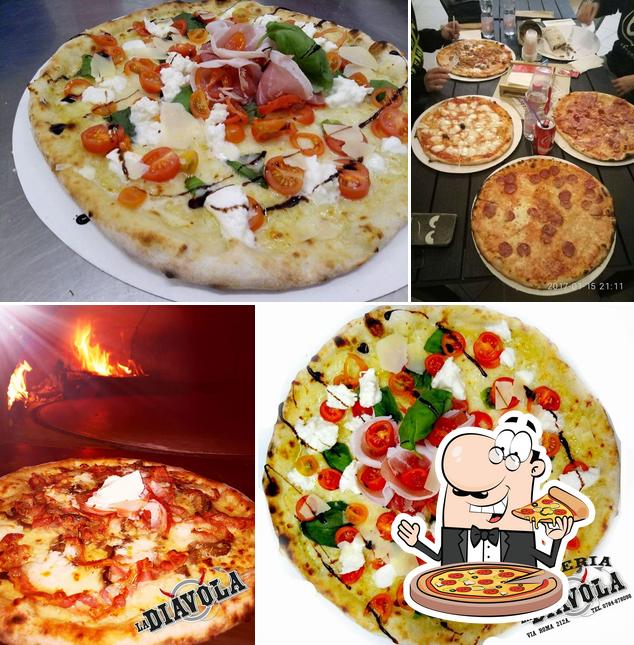 Prenditi tra le molte varianti di pizza