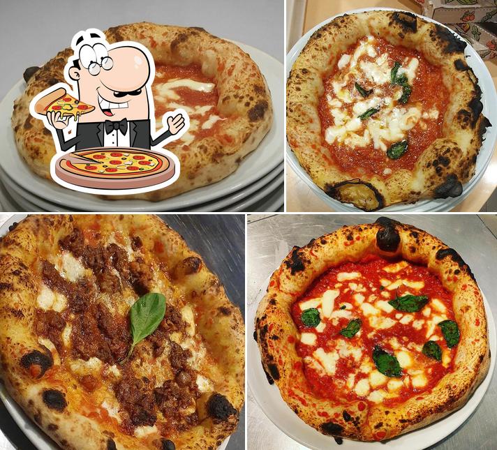 Scegli una pizza a Terra Mia Pizzeria con Cucina