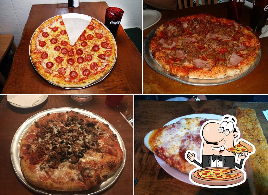 Try out pizza at Big Bill's New York Pizza