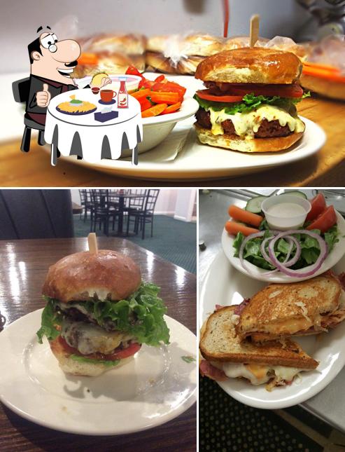 Get a burger at Chef Colus