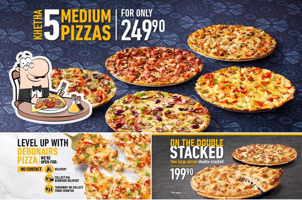 Essayez des pizzas à Debonairs Pizza