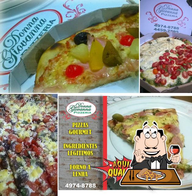 Peça pizza no Donna Giovanna Pizzeria