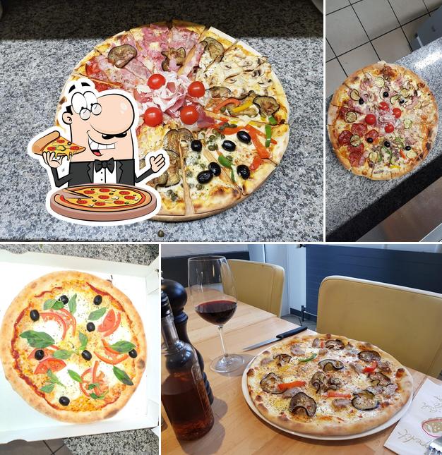 Prova una pizza a Hady Café und Restaurant