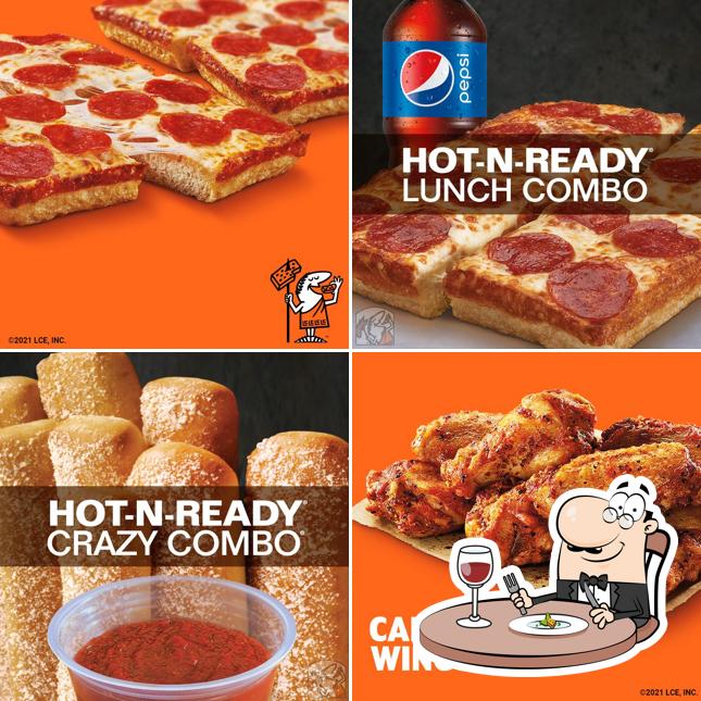 Nourriture à Little Caesars Pizza