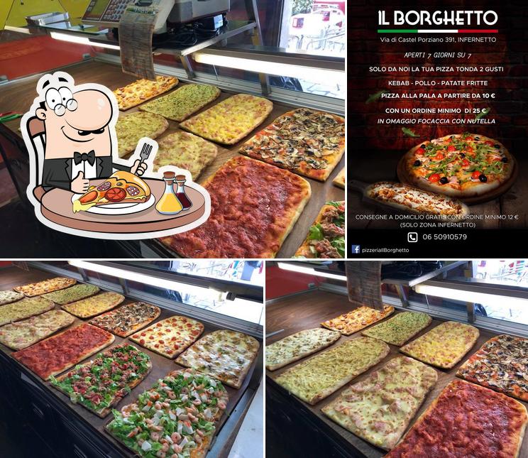 Prenditi una pizza a Il Borghetto