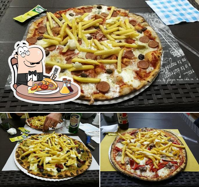 A La Cantinetta, puoi goderti una bella pizza