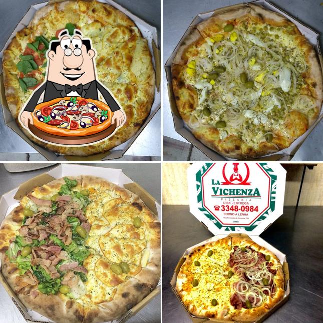 Consiga pizza no Pizzaria La Vinchenza