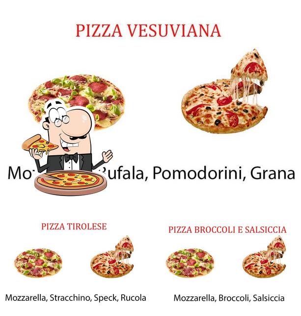 A Da Mimì, puoi ordinare una bella pizza
