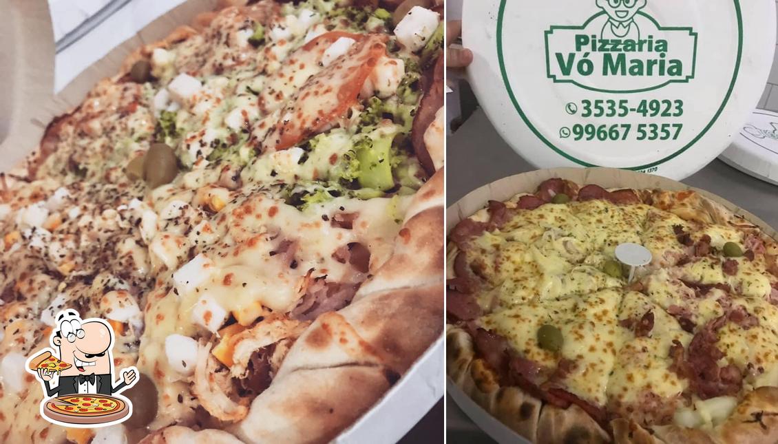 Peça pizza no Pizzaria Vó Maria