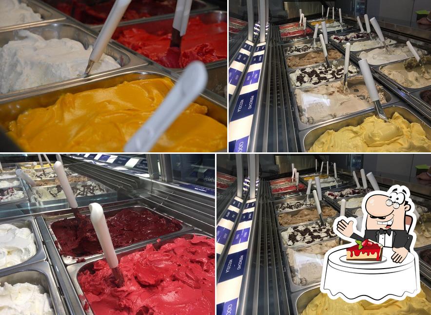 Gelateria Artigianale BiBot sert une sélection de desserts