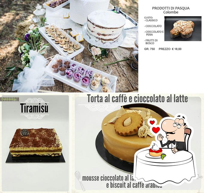 Pasticceria Dolcemania propone un'ampia selezione di dessert