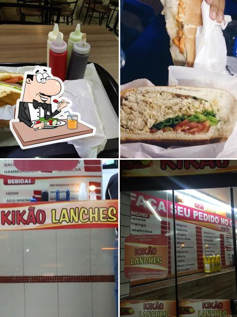 Еда в "Kikão Lanches"