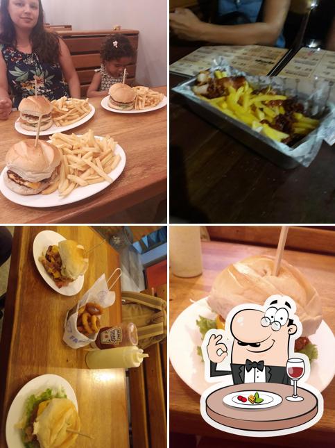 Comida em Burger House