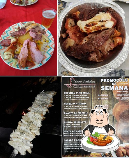 Comida em Churrascaria Sabor Gaúcho