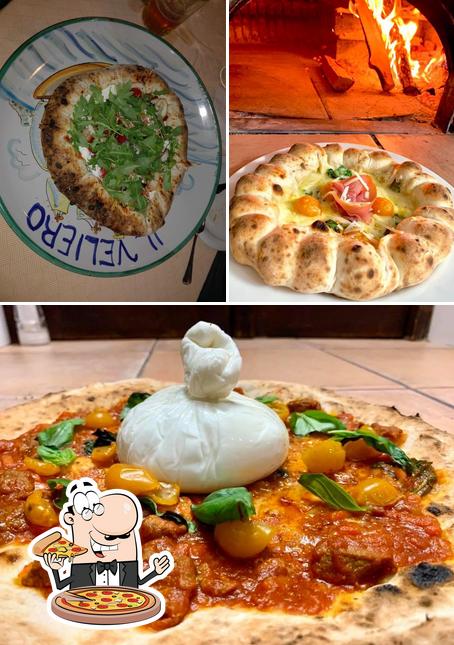 Try out pizza at Il Veliero