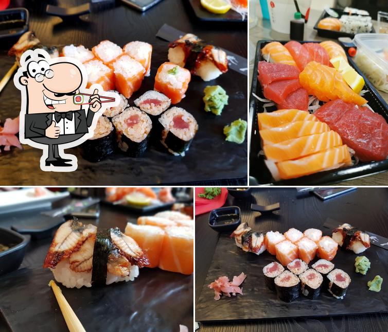 Essayez de nombreuses options de sushi