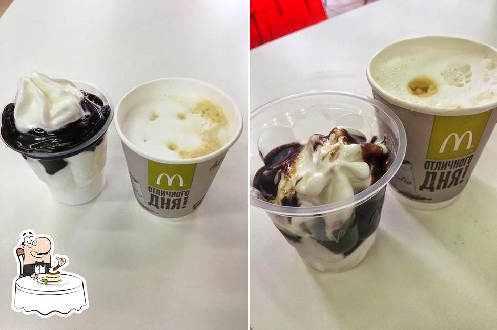 McDonald's provides a variety of desserts