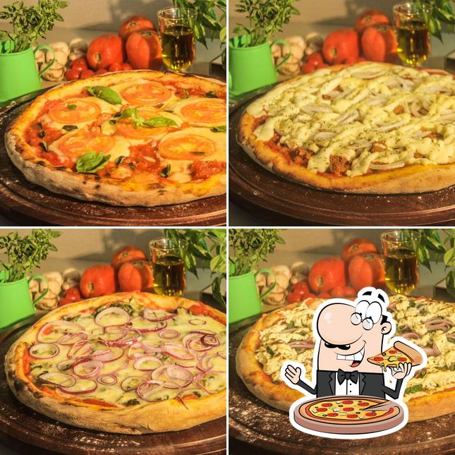 Consiga pizza no Natural Jardim