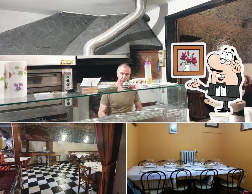 Gli interni di Ristorante da Dria