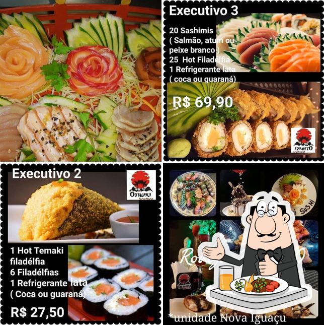 Comida em Nezaro Sushi