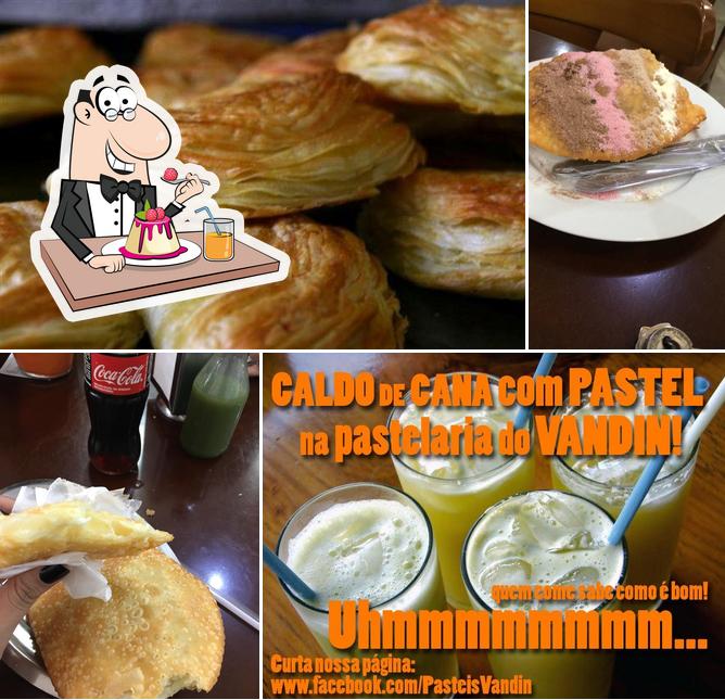 Pastéis Vandin provê uma variedade de pratos doces