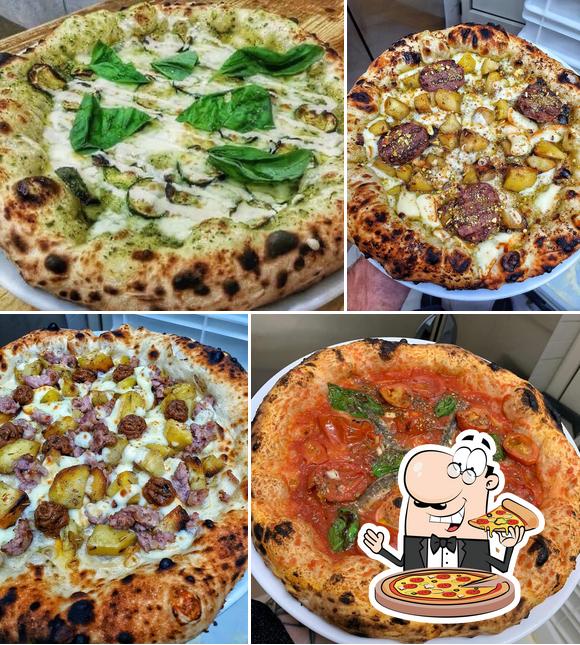 Choisissez des pizzas à Pizzeria la Sorrentina di Gianluca sivo