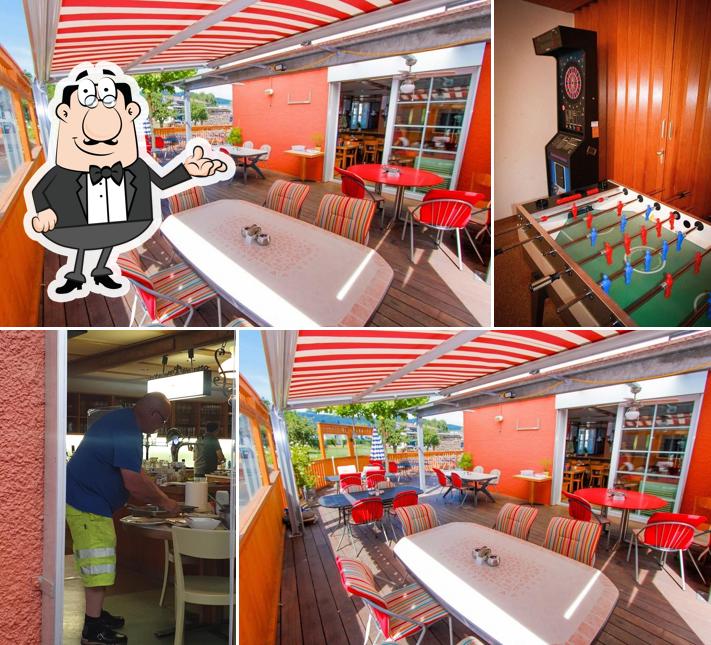 Gli interni di Restaurant Rosengarten