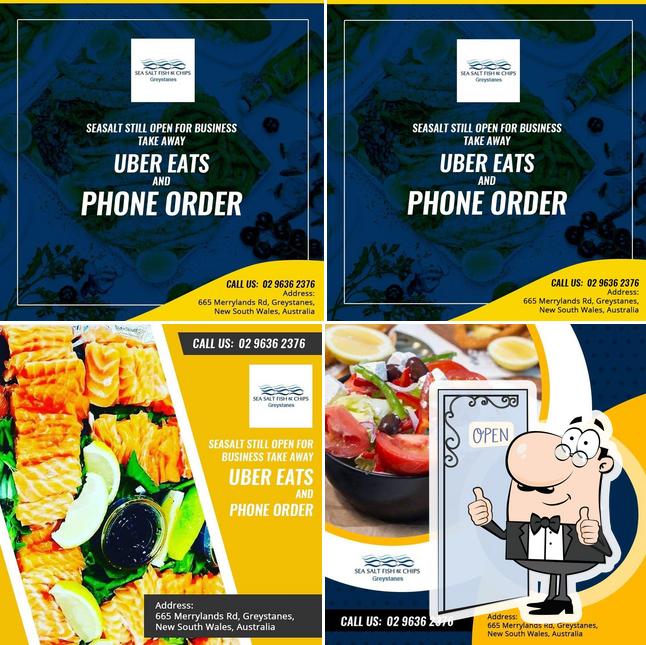 Sea Salt Fish & Chips in Greystanes Restaurant menu and reviews