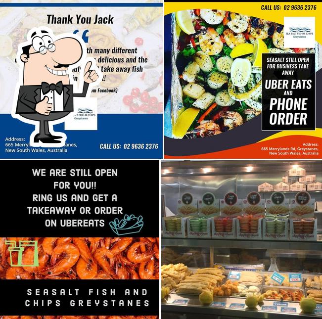 Sea Salt Fish & Chips in Greystanes Restaurant menu and reviews