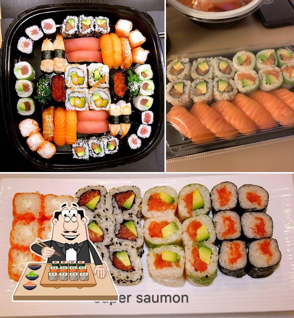 Prenez de nombreuses options de sushi