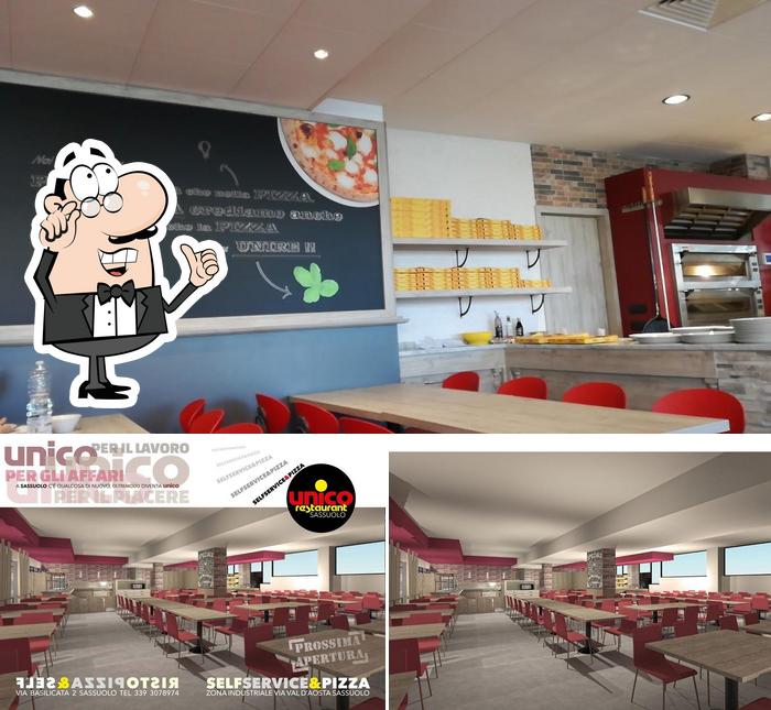 Gli interni di Unico Sassuolo · Ristorante Self Service