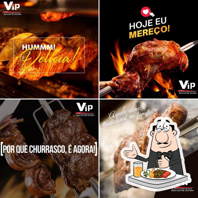 Comida em Vip Churrascaria