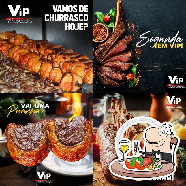 Peça frutos do mar no Vip Churrascaria